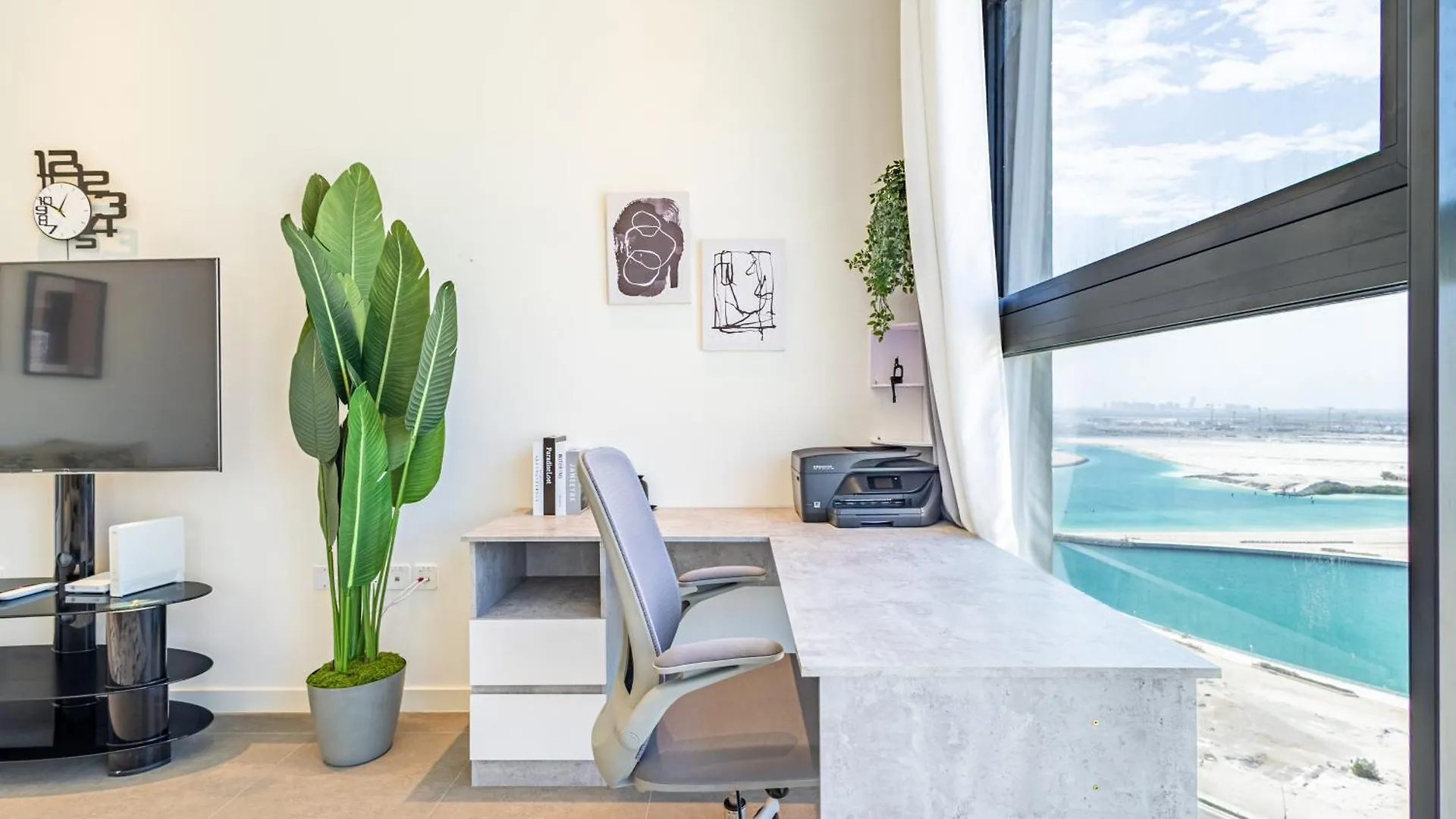 Pixel - Beachfront - Private Beach - 1Br - Paddle - Reem 아부다비 아파트